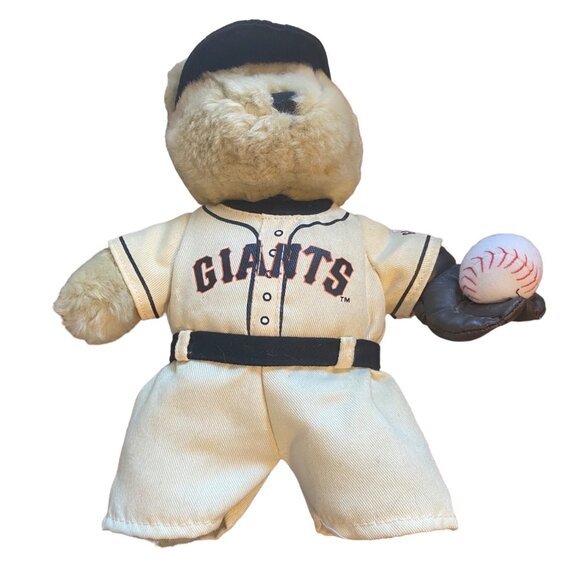 San Francisco Giants Plush Teddy Bear Baseball Player MLB Collectible - Picture 2 of 9